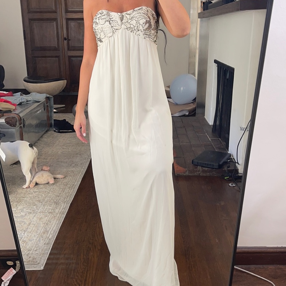 White Ted baker dress
